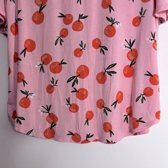 Kate Spade Garden Party Clementine Print Modal Summer Pajama Top XS - Picture 7 of 10